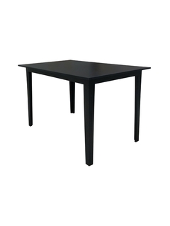 Mesa Comedor Minimalista Polo Negro Total 4-6 Personas - comprar en línea