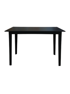 Mesa Comedor Minimalista Polo Negro Total 4-6 Personas