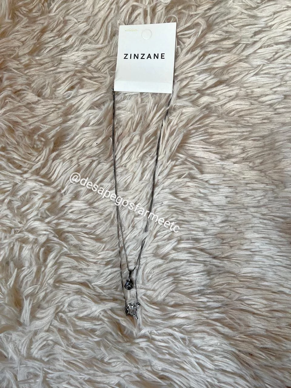 Colar Pingente Zinzane