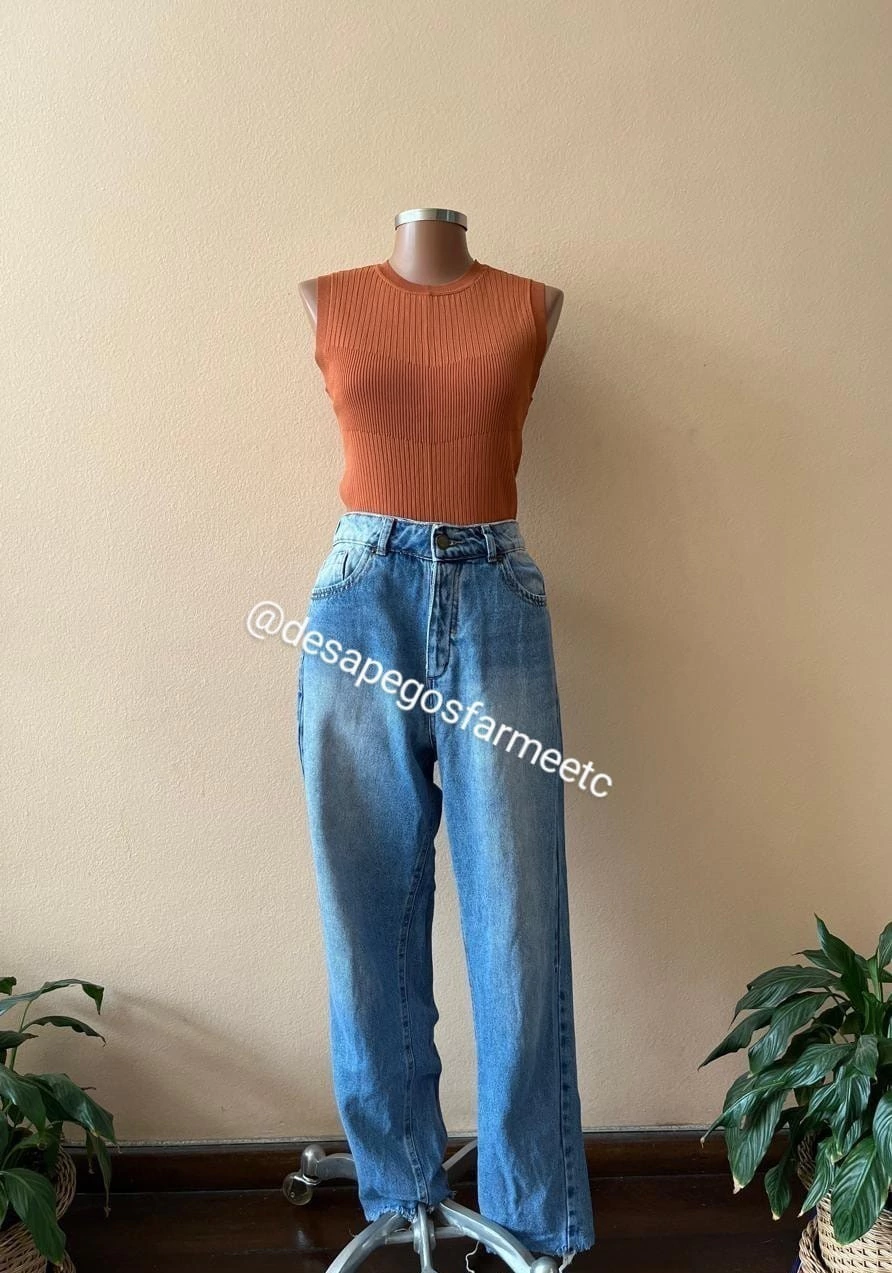 Blusa Sem manga Zara