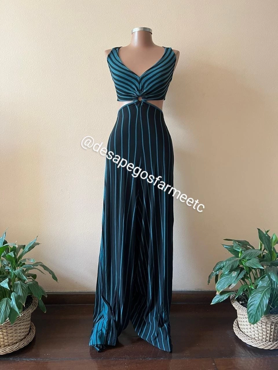 Macacão listras Garage