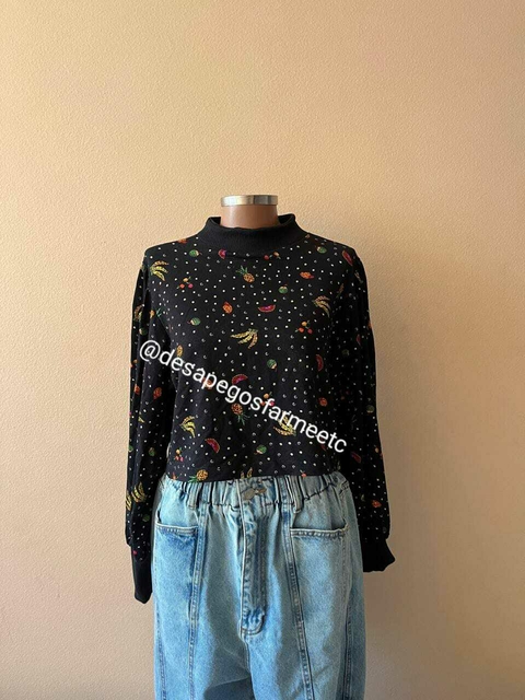 Moletom Cropped Frutinhas