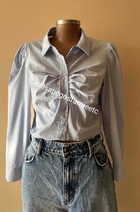 Camisa Social Cropped