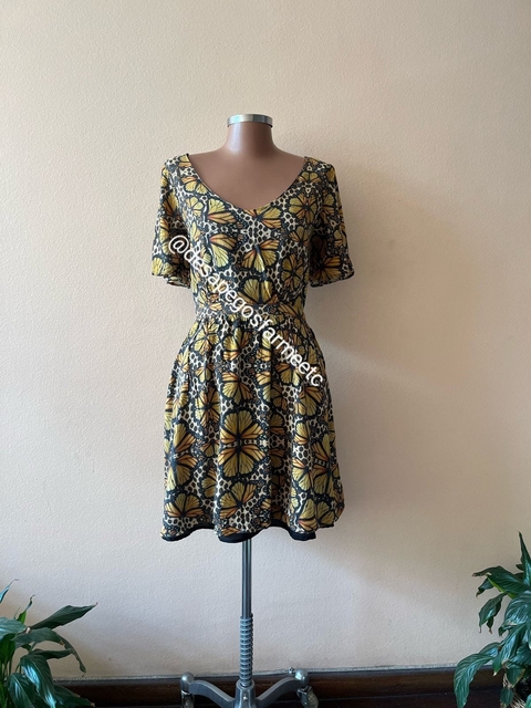 Vestido curto Borboletas Oh Boy - comprar online
