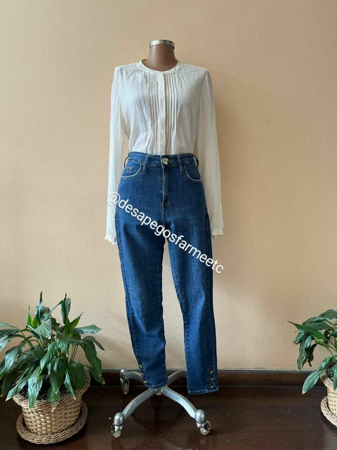 Camisa Seda Banana Republic