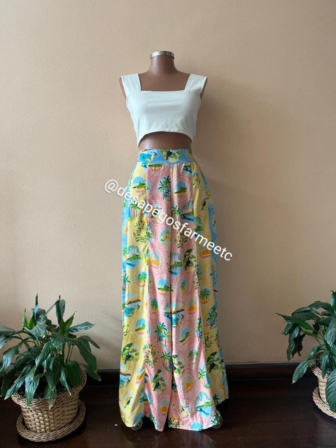 Calça Pantalona Patch