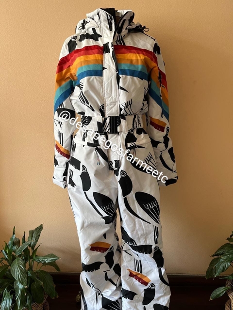 Macacão Toucans Rainbow Ski Jumpsuit Farm