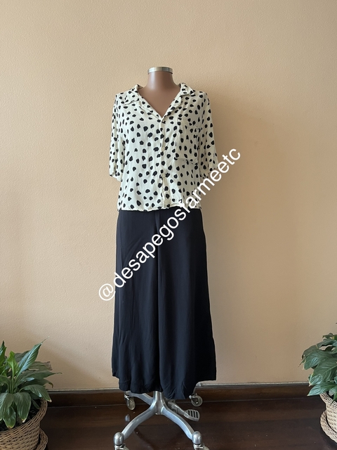 Camisa Cropped P&B Garage