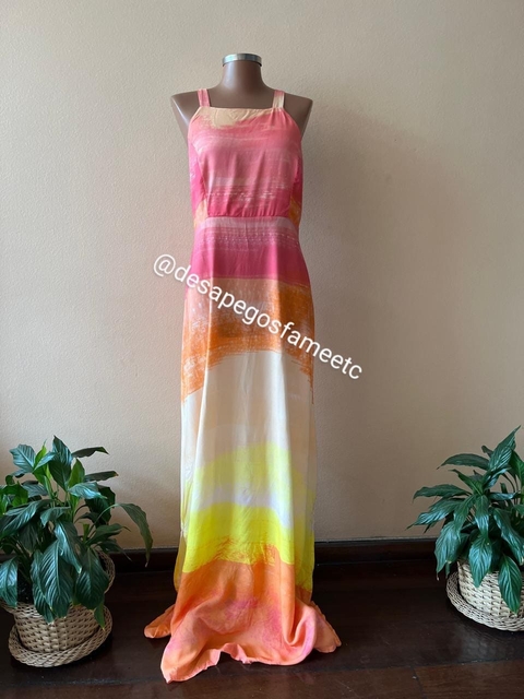 Vestido longo Degradê Mercatto