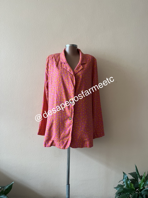 Blazer Estampado Dress To