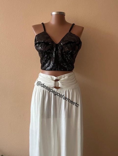 Top Paetês Open - comprar online