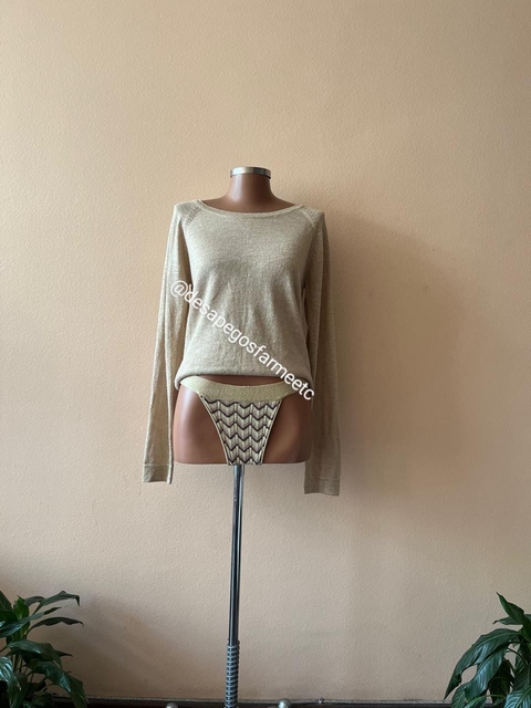 Biquíni Tricot Brilho Farm