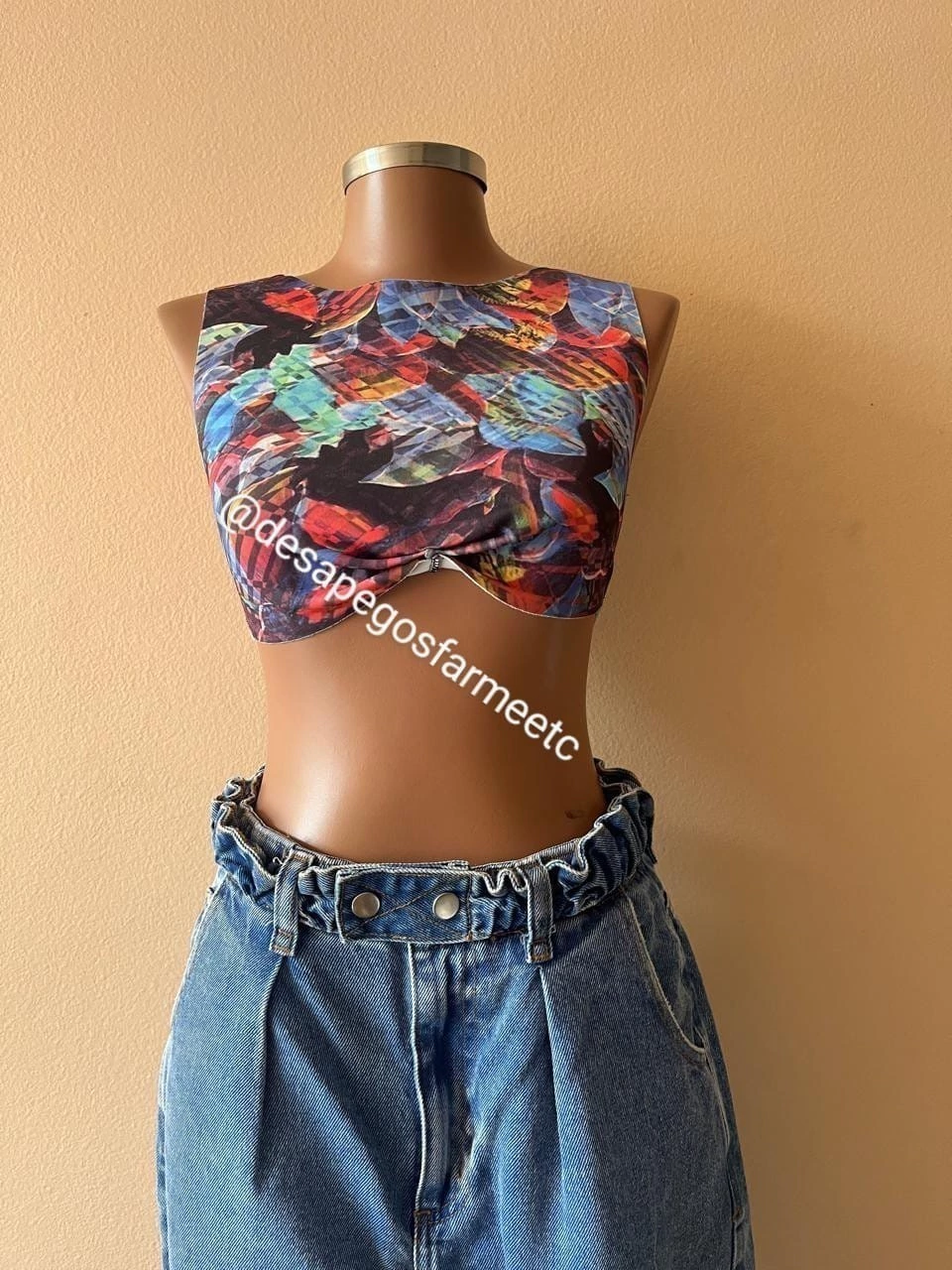 Cropped Neoprene My Place