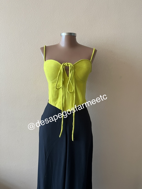 Top Corselet Linho All’s