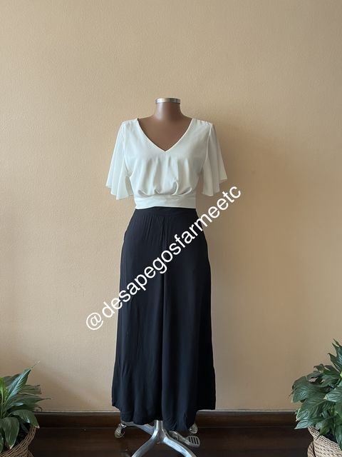 Blusa Cropped Off White