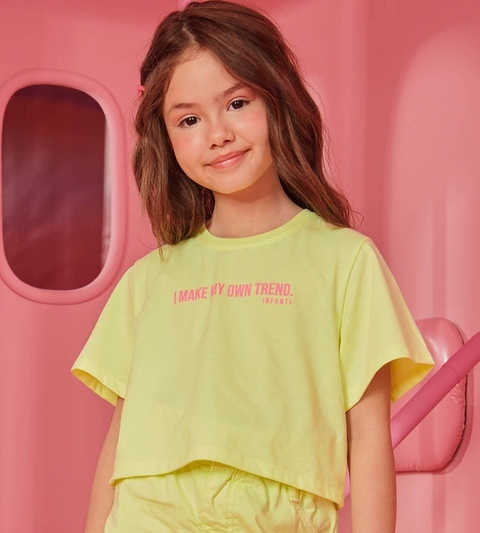 Blusa Cropped Infanti 53293