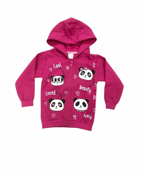 Casaco Lanazu Infantil Feminino Pandinha Ref: 5182