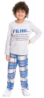 Pijama Infanto Juvenil Filho Masculino Evanilda Ref: 28.01.0031