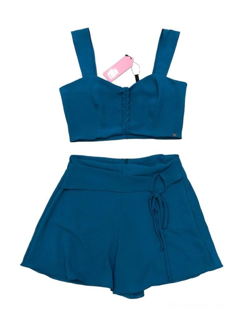 Conjunto Cropped e Short BKS Conceito 0014215