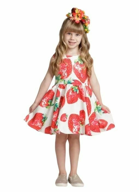 Vestido Luluzinha Moranguinhos Ref: 090045318