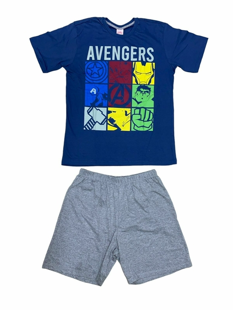 Pijama Masculino Adulto Vingadores Ref: 54.05.0009