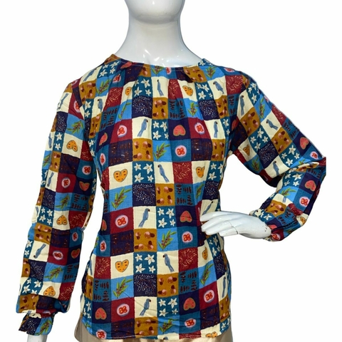 Blusa Manga Longa Vila Flor Ref: V138T