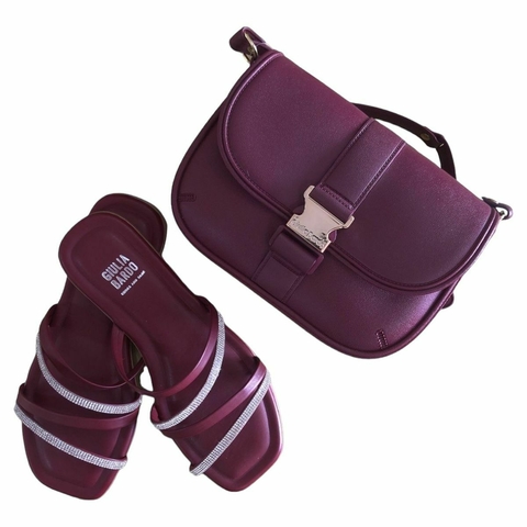 Kit Sandália e Bolsa Giulia Bardô Ref: 1558-C02