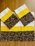 PANO DE PRATO/COPA BRANCO - 05- FLOR DOURADA - comprar online