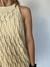 VESTIDO CALADO DE HILO BEIGE C&A T.XL en internet