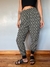 PANTALON FINITO BABUCHA TRAMADO NEGRO Y BEIGE SOCIALITE T.S