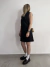 VESTIDO CHALECO SASTRERO NEGRO ZARA T.S - findeferia