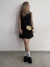 VESTIDO CHALECO SASTRERO NEGRO ZARA T.S - tienda online
