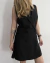 VESTIDO CHALECO SASTRERO NEGRO ZARA T.S - comprar online