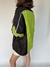 ROMPEVIENTO NEGRA CON VERDE FLUO MUAA T.3 - tienda online