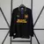 Camisa Manchester United Away Manga Longa Retrô 93/94 - Torcedor Umbro Masculina - Preto e Dourado