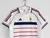 Camisa Seleção França Retrô Away 1998 Torcedor Adidas Masculina - Branco Azul Vermelho - futmaxsporte