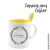 Caneca com Colher - Personalize - comprar online