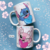 Caneca - Stitch e Angel Com Corações