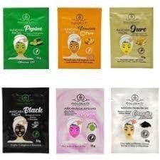Máscara Facial em Sachê 10g PhálleBeauty