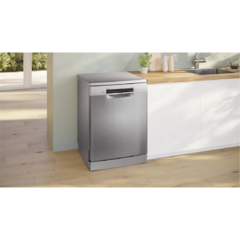 (A pedido) Lavavajillas de libre instalación 60 cm Ac. Cepillado antihuellas 14 cub. | Bosch® en internet