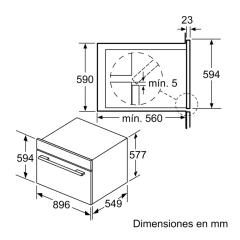 (A pedido) Horno Multifunción 90 x 60 cm Ac. Inox. | Bosch® - tienda online