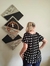 Blusa Plus Size Viscose Poá Preta G3 na internet