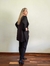 Conjunto Plus Size Feminino Lãzinha Preto 3 peças GG - loja online