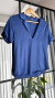 Blusa cuello camisa (AK6061) - Tienda Zeta