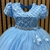 Vestido Jardim Encantado Azul - Loja Mimo Dino