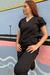 Scrub Wave Feminino Preto - comprar online
