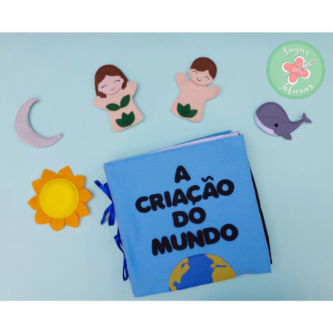 Livro Sensorial "A Criação do Mundo"