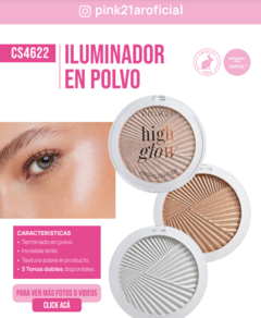 ILUMINADOR EN POLVO / PINK 21 # CS 4622