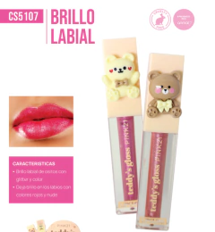 BRILLO LABIAL TEDDY' S GLOSS/ PINK 21 # CS5107