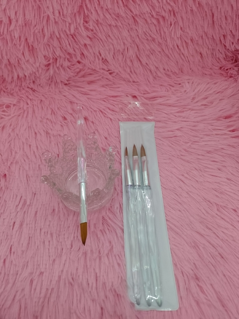 Set de Pinceles para Acrílico x3u